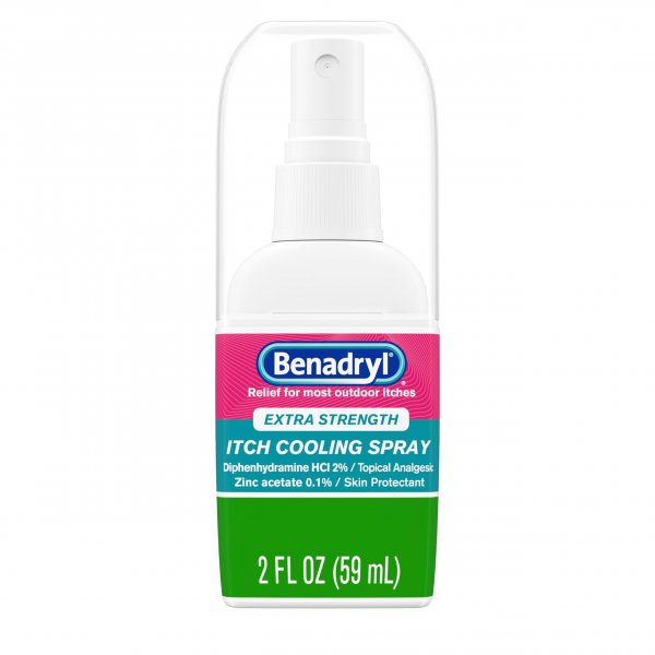 Benadryl Extra Strength Itch Cooling Spray, Topical Analgesic 2 fl. oz