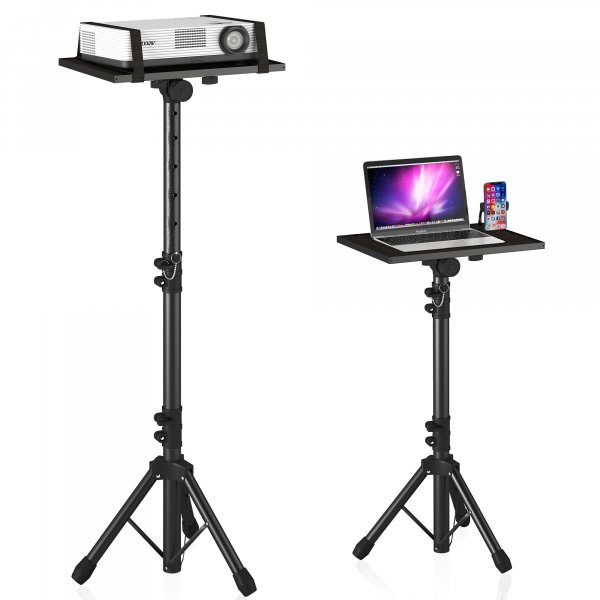 DECOSIS Projector Stand Tripod Laptop Stands Height Adjustable
