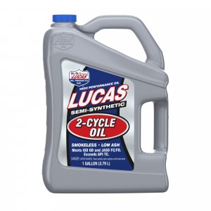Lucas Oil 10115LUCAS Semi-Synthetic 2-Cycle Oil 1 Gallon