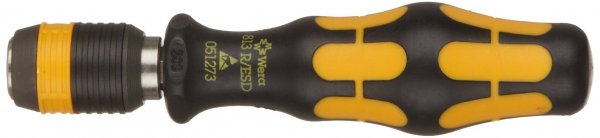 Wera 05051273001 ESD-Safe Bitholding Screwdriver Handle w/Quick Release Bit