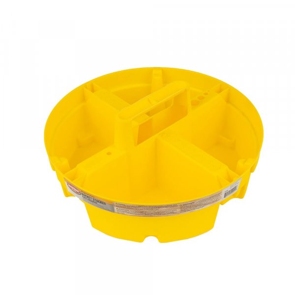 Bucket Boss - Bucket Stacker Small Parts Organizer, Bucket Organization (15051) , Yellow