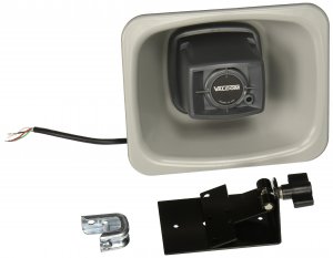 Valcom V-1080-GY 3 Watt 1way Flexhorn - Gray