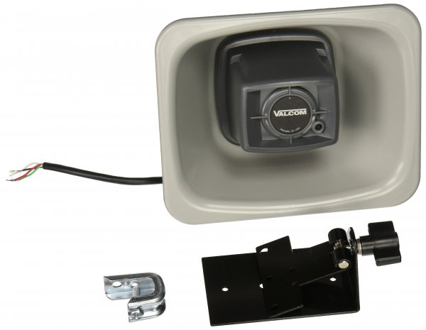 Valcom V-1080-GY 3 Watt 1way Flexhorn - Gray