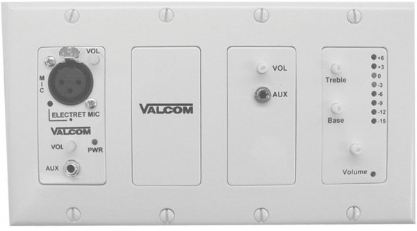 Valcom V-9985W In-wall Modular Mixer