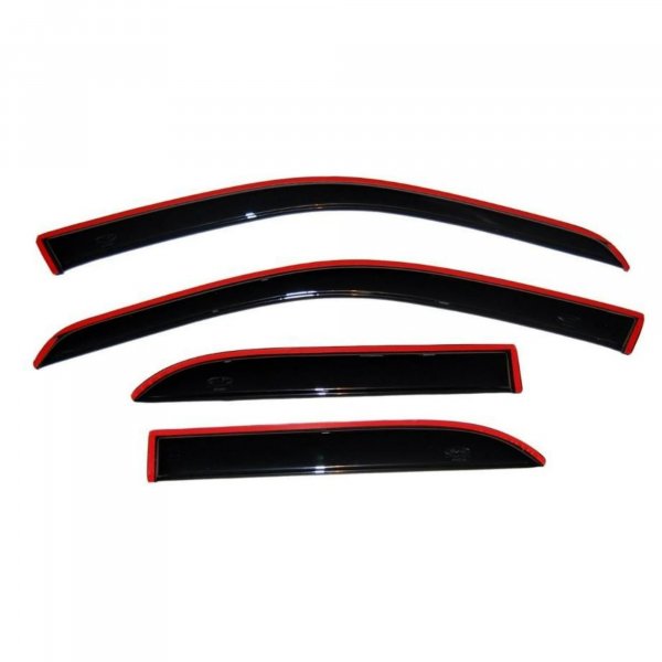 Auto Ventshade [AVS] in-Channel Rain Guards for 2015-2020 Cadillac Escalade/Chevrolet Tahoe/GMC Yukon (Will NOT FIT ESV or XL Models) | Window Vent Visors, 4 pcs. - Smoke | 194531