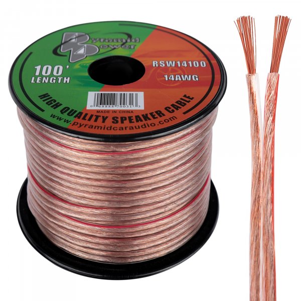 Pyramid RSW14100 100' foot 14 Gauge Speaker Wire
