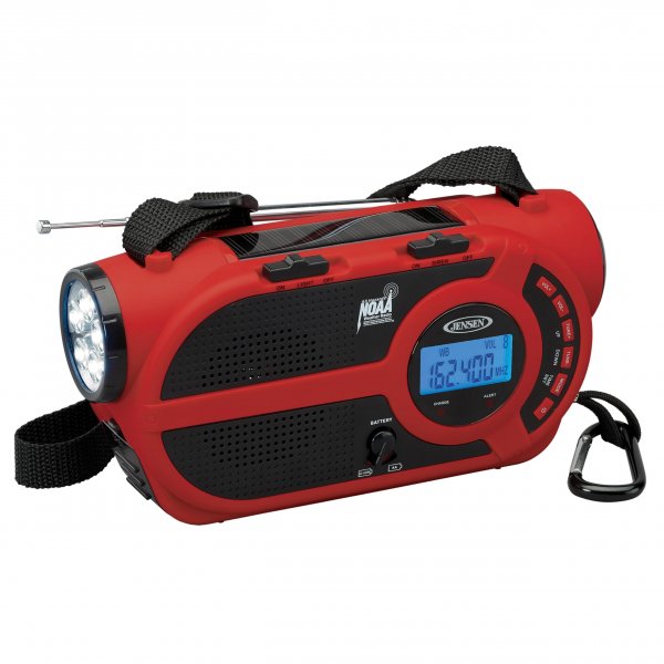 Jensen JEP-650 Portable Weather Band Radio With Alerts