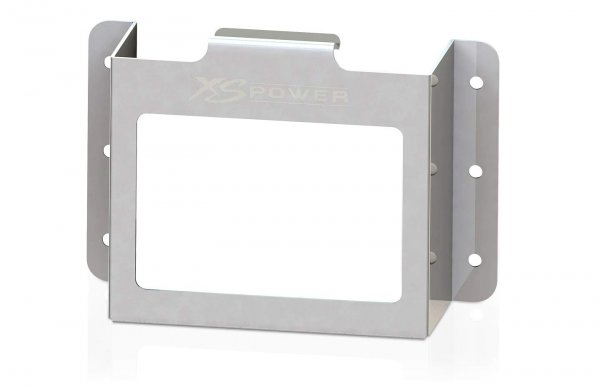 XS Power 511 Aluminum Stamped Side Mount Box with Window for D680/S680/XP750 Batteries