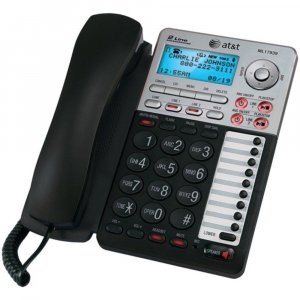 AT&T 17939 2 Line Corded Speakerphone w/ caller id and Digital Answering Machine