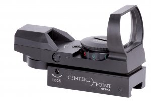 Centerpoint 70301 Red/Green 34Mm Multi-Reticle Reflex Sight w/4 Reticle Patterns
