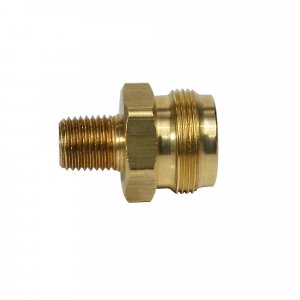 Mr. Heater 1/4" Male Pipe Thread x 1"-20 Male Disposable Cylinder Thread Propane Fitting