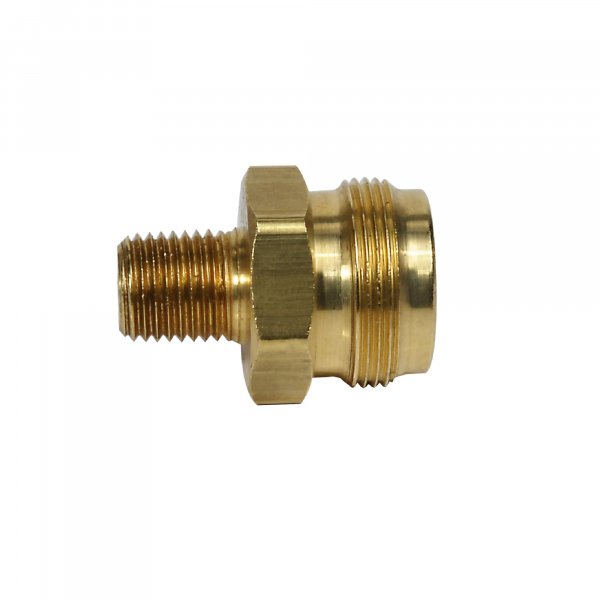 Mr. Heater 1/4" Male Pipe Thread x 1"-20 Male Disposable Cylinder Thread Propane Fitting