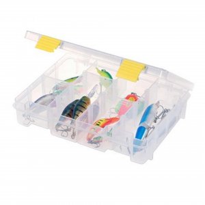 Plano 23705-00 Half-Size Stowaway with Adjustable Dividers, Clear, One Size, 2370500