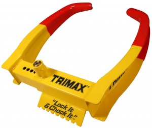 Trimax TCL75 Wheel Chock Lock fits 14  16 Wheels
