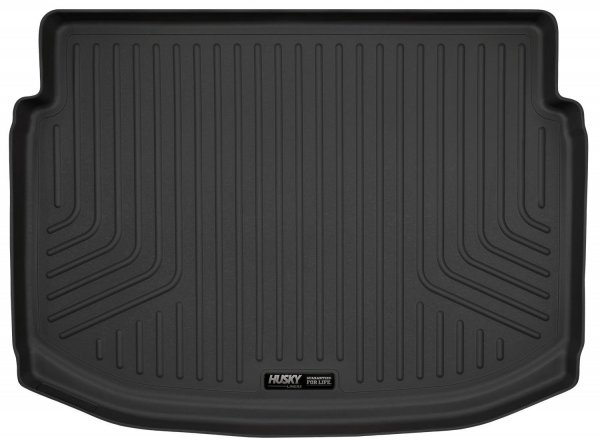 Husky Liners Weatherbeater Cargo Liner | Fits 2013-2018 Ford C-Max Hybrid SE, 2013-16 Ford C-Max Hybrid SEL, 2017-18 Ford C-Max Hybrid Titanium | 1-pc Black - 23301