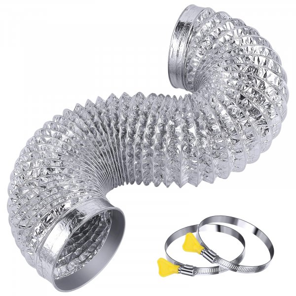Heavy Duty 4"Flexible Dryer Vent Exhaust Duct Hose 3 Feet