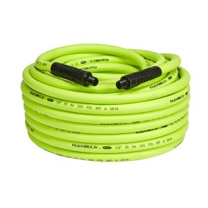 Flexzilla HFZ12100YW4 Air Hose 1/2" X 100' 1/2" MNPT Fittings