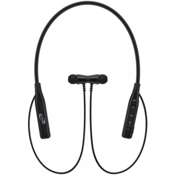 iLive IAEB109B Bluetooth In-Ear Earbuds w/Microphone and Bendable Neck (Black)