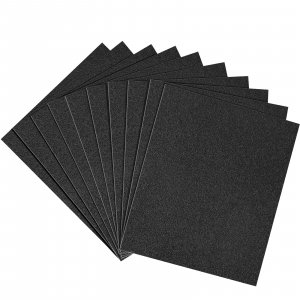 Shineboc Sandpaper 80 Grit, Wet Dry Sand Paper 9 x 11 Inch