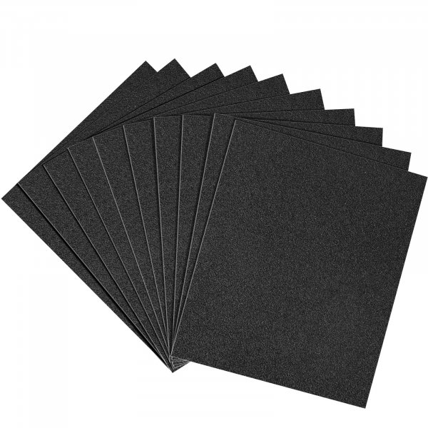 Shineboc Sandpaper 80 Grit, Wet Dry Sand Paper 9 x 11 Inch