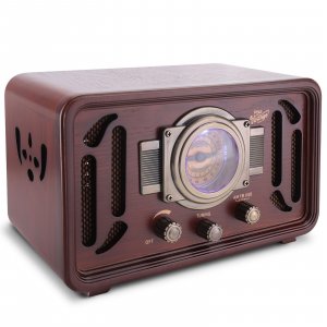 Pyle PUNP34BT Vintage Retro Classic Style MP3 Bluetooth Radio