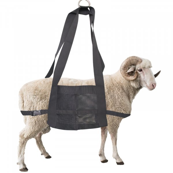 Calf Sling for Weighing Animals Heavy-Duty Nylon Hanging Weight Scale Sling