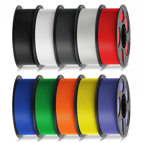 ANYCUBIC 3D Printer Filament Multicolor PLA Bundle 10KG