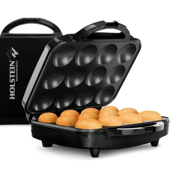 Holstein Housewares HU09006B One Dozen Cupcake Maker - Black