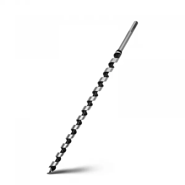3/4 x 18 Auger Drill Bit for Wood,19x460mm Hex Shank Ship Auger Bit