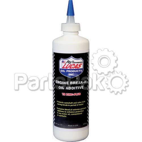 Lucas Oil 10063 Engine Break In Oil Additive 16 Ounce