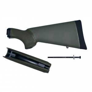 Hogue 8217 Remington 870 20 Gauge Overmolded Shotgun Stock Kitforend Od Green