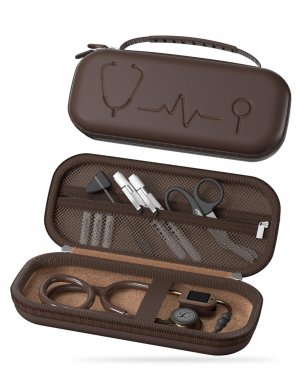 ProCase Stethoscope Case for 3M Littmann Classic III & Cardiology IV -Choco