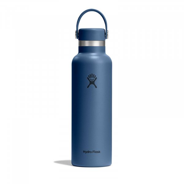 Hydro Flask Water Bottle - Insulated Stainless Steel - Non Spill, Leakproof in 21 Oz Harbor Blue