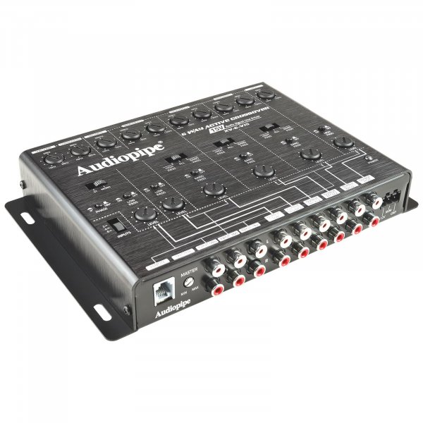Audiopipe XV6V15 6 Way Crossover 8 ch. Input 12 ch. Output