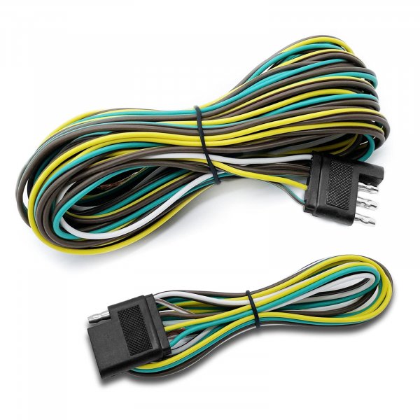 LIMICAR 25FT 18 Gauge 4-Way Trailer Wiring Harness with 4-Flat Plug