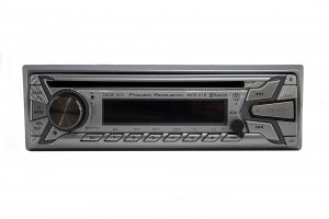 Power Acoustik MCD1265 1-DIN CD/MP3 AM/FM USB AUX BT w/Pair 6.5" Marine Speakers
