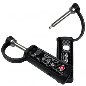 LAFENLIN Gun Case Locks 2 Pack, TSA Approved Case Locks for Gun Case, Handgun Cases Padlock for Gun Safe, Air Travel Lock Hard Pistol Cases Lock for Rifles and Shotguns, 3 Digits Heavy Duty TSA Locks