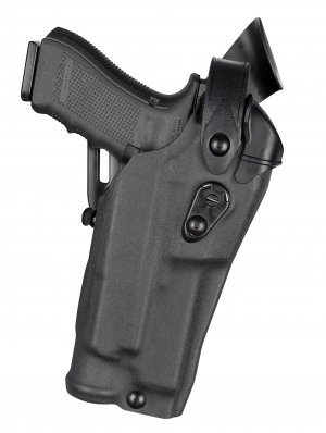 Safariland 6360RDS Level Three Retention Duty Holster, Red Dot Sight Compatible, STX Tactical Black, Right Hand, Fits: Glock 19/23 Surefire X300U