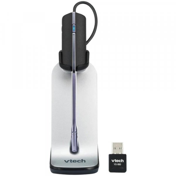 VTech VH6212 Convertible Office Wireless Headset w/USB Softphone Dongle