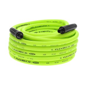 Flexzilla HFZ3850YW3 Air Hose 3/8In X 50Ft 3/8In MNPT Fittings
