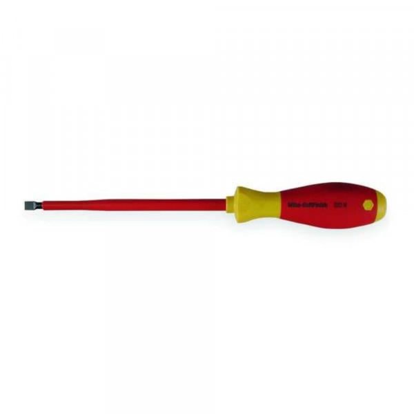 Wiha 32039 Insulated SoftFinish Slotted Screwdriver 6.5mm x 150mm