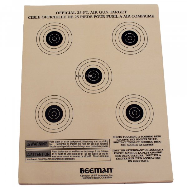 Beeman 2099 Paper Targets