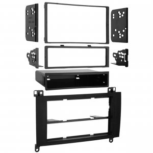 Metra Electronics 99-6512 Single DIN/Double DIN Installation Kit Fits Select 2007-UP Sprinter and Metris Vehicles, Black