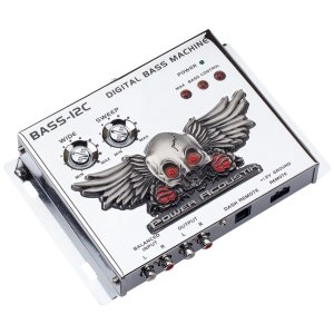 Power Acosutik BASS12C BASS DRIVER CHROME;REMOTE;ILLUMINATED