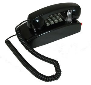 Cortelco 2554-27MD-BK 255400-vba-27md Wall Telephone, Message Waiting