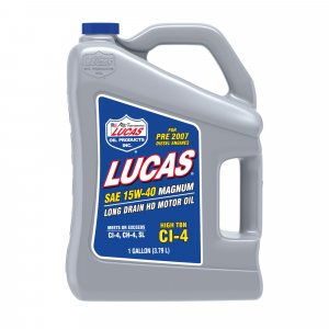 Lucas Oil 10076 SAE 15W-40 CI-4 Magnum Motor Oil 1 Gallon
