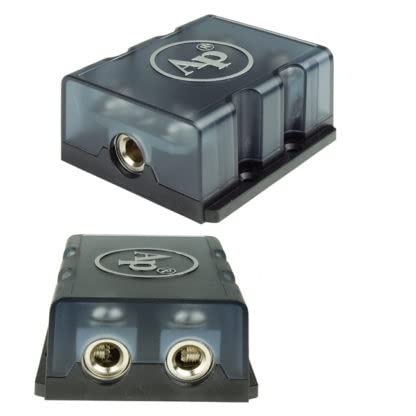 Audiopipe EFB24084ANL ANL Fuse Holder 1 In/2 Out Distribution Block