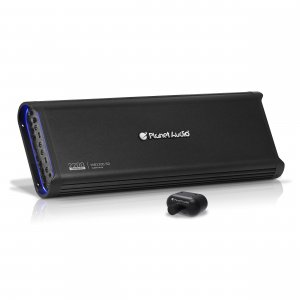 Planet Audio MB22005D Mini Bang Series Amp 2200 Watts Max Five Channel Digital