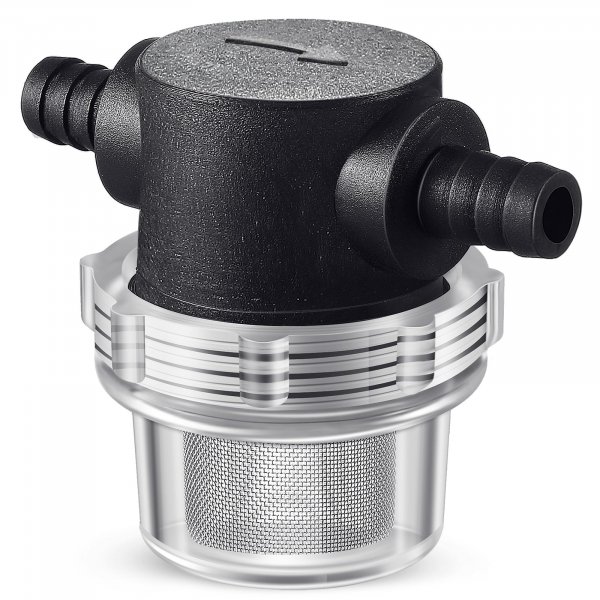 1 Piece Water Pump Strainer 3/8 ID Hose Barb with Mesh Filter Screen