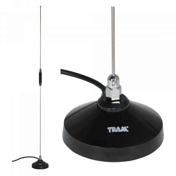 Tram 1094-BNC Scanner 3 1/2" Magnet Antenna w/BNC-Male Connector